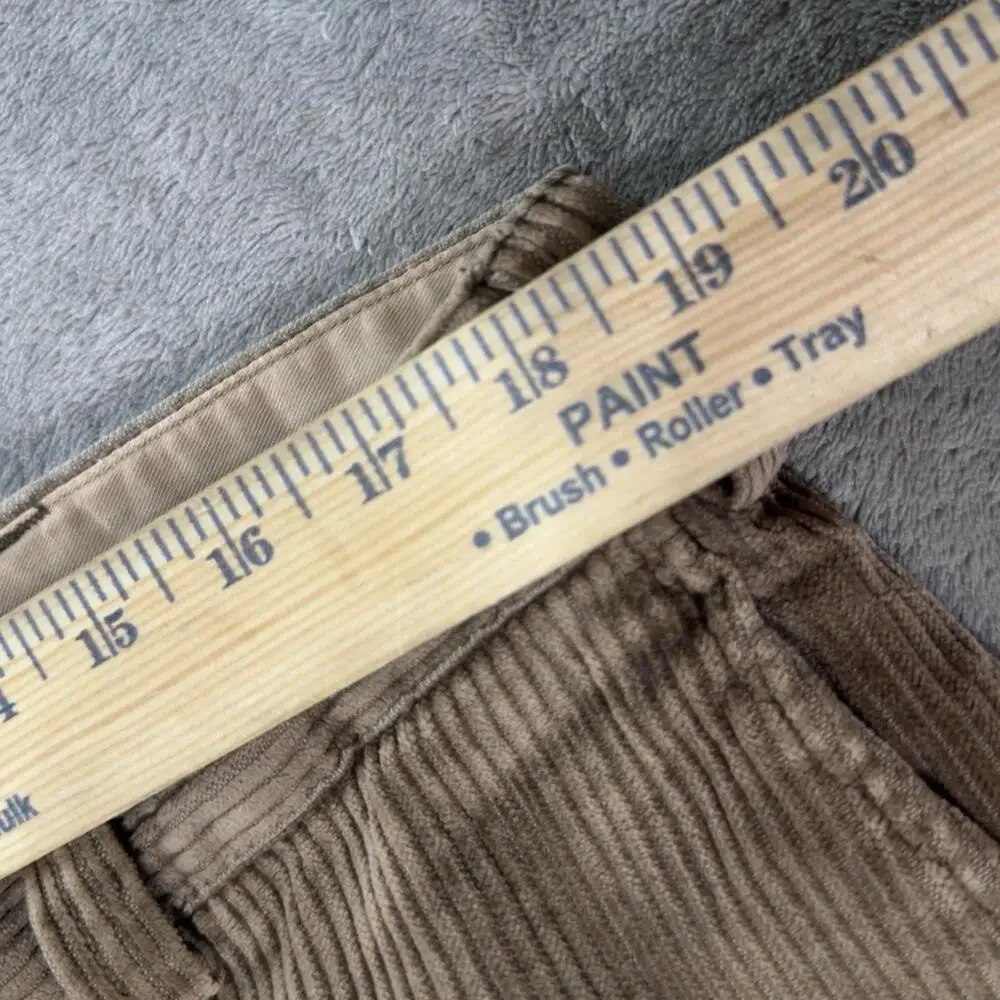 Vintage Abercrombie Fitch Pants‎ Mens 36x30 Baggy Corduroy Brown Skater Y2K Wide